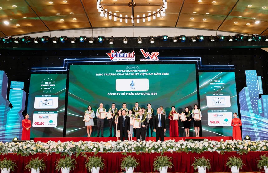 C69 nhận vinh danh top 50 doanh nghiệp tăng trưởng xuất sắc nhất Việt Nam 2023.