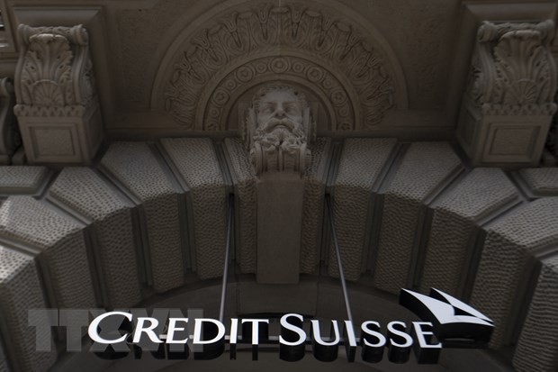 Trụ sở Ngân hàng Credit Suisse tại Zurich, Thụy Sĩ. (Ảnh: AFP/TTXVN)