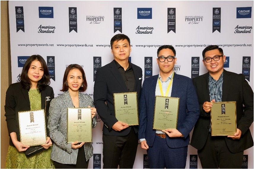 5 giải thưởng của Kusto Home tại Asia Pacific Property Awards 2023.