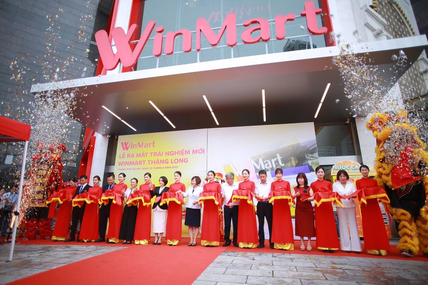 WinMart đầu tiên tại Hà Nội áp dụng mô hình hoàn toàn mới đi vào hoạt động