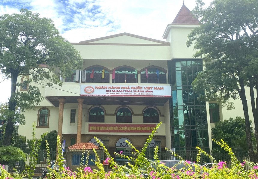 Trụ sở Ngân hàng Nhà nước Việt Nam chi nhánh tỉnh Quảng Bình.