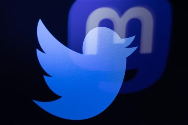 Ông Musk cho biết Twitter sẽ sớm thay đổi logo và dần tạm biệt biểu tượng hình chim xanh. (Ảnh: AFP/TTXVN)