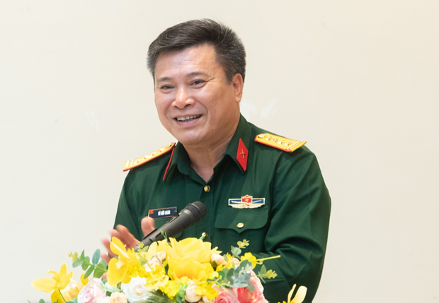Đại tá Vũ Hữu Hanh giữ chức Tư lệnh Bộ Tư lệnh Tác chiến không gian mạng, Bộ Quốc phòng. (Nguồn: Báo Chính phủ)