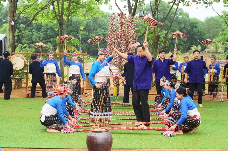 Nhiều hoạt động "Vui Tết độc lập" tại Làng Văn hóa - Du lịch các dân tộc Việt Nam.