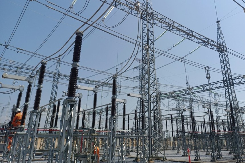Dự án Trạm biến áp 500 kV Hải Phòng sẽ được xây dựng tại xã Quốc Tuấn, huyện An Lão, thành phố Hải Phòng. Dự kiến khởi công tháng 9.2025, đóng điện tháng 12.2026. (Ảnh minh họa)