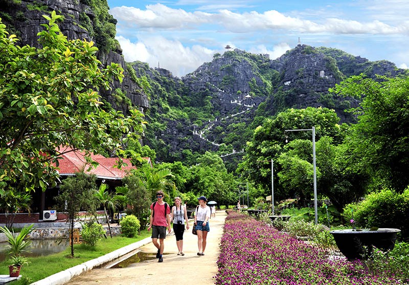 Gần 20.000 lượt khách quốc tế đã đến Ninh Bình dịp nghỉ lễ Quốc khánh, tăng 128% so với năm trước.