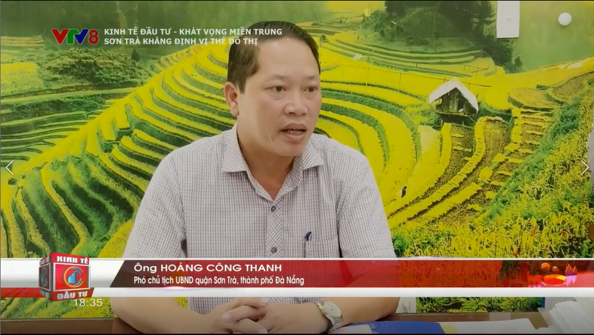 Ông Hoàng Công Thanh – Phó chủ tịch UBND quận Sơn Trà, thành phố Đà Nẵng.