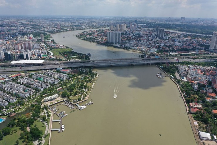 80km sông Sài Gòn được đánh giá có tiềm năng lớn phát triển kinh tế.
