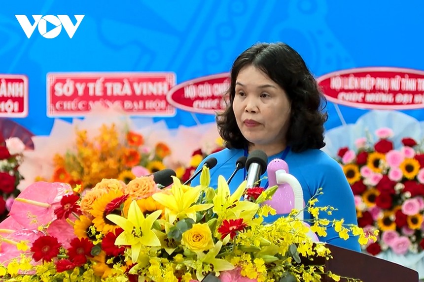 Bà Trần Thị Kim Chung đắc cử Chủ tịch Liên đoàn lao động tỉnh Trà Vinh nhiệm kỳ 2023-2028.