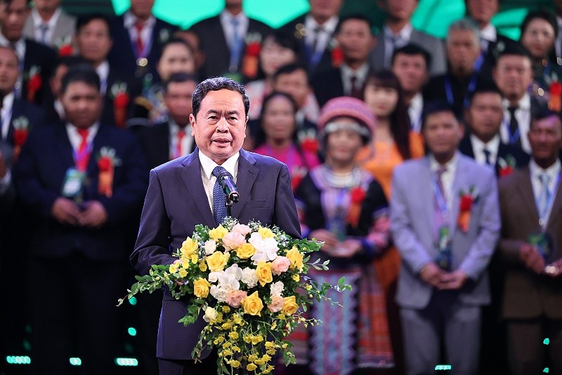Phó chủ tịch Thường trực Quốc hội Trần Thanh Mẫn đánh giá cao sự nỗ lực của Hội nông dân Việt Nam trong suốt thời gian qua.