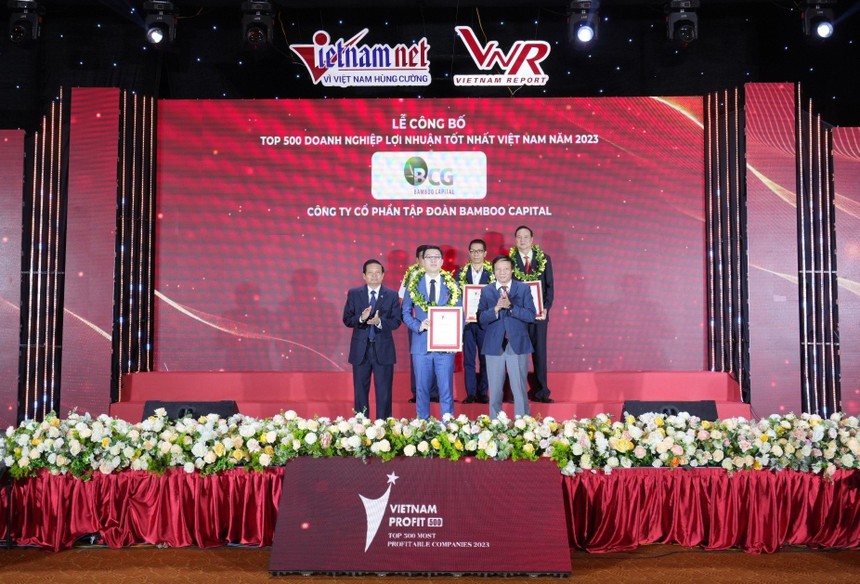 Đây là lần thứ 4 liên tiếp Tập đoàn Bamboo Capital vào Top 500 Doanh nghiệp lợi nhuận tốt nhất Việt Nam.