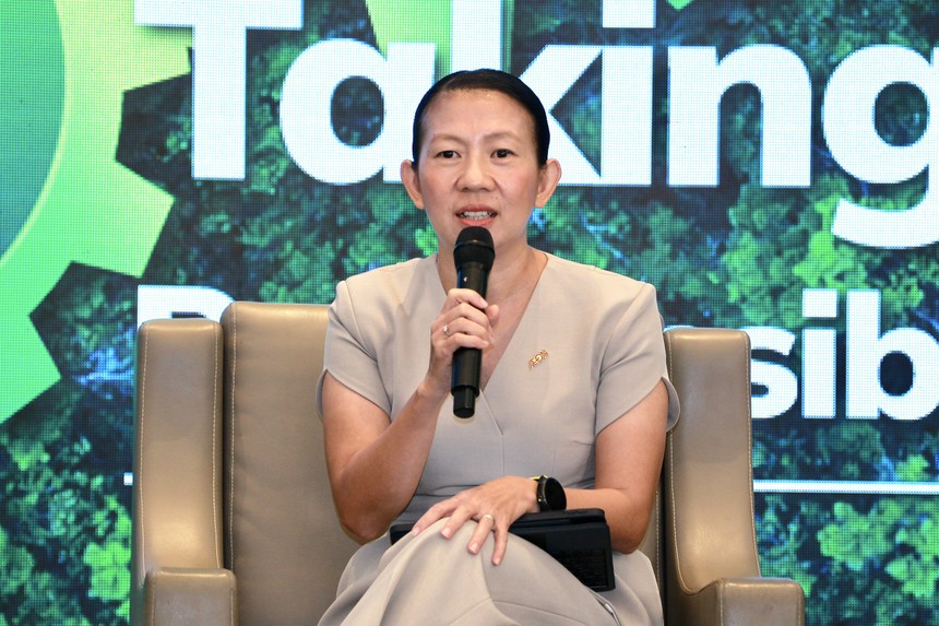 Bà Nguyễn Thị Ngọc Huệ - Giám đốc Nhân sự Truyền thông và Đối ngoại AEON Việt Nam.
