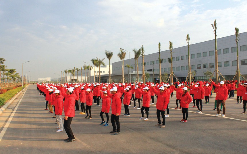 Nhà máy sản xuất của Samsung tại Bắc Giang