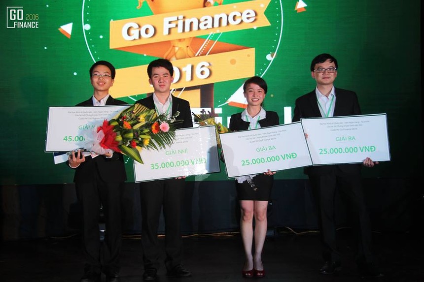 Sinh viên Học viện Ngân hàng đăng quang Go Finance 2016