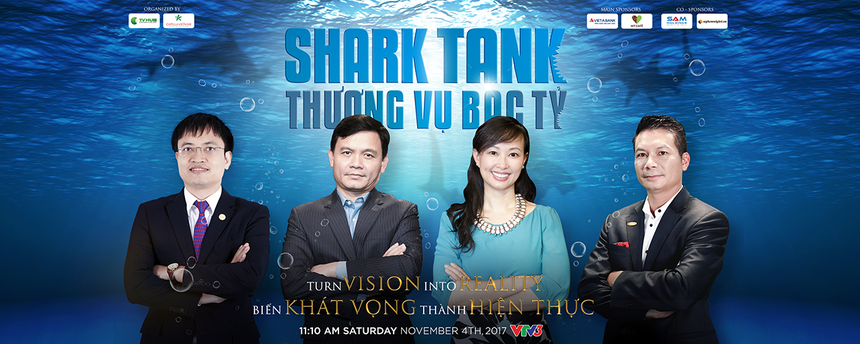 SAM đầu tư 10 tỷ đồng vào chương trình truyền hình thực tế “Shark Tank Việt Nam”