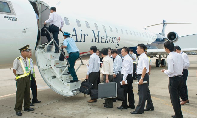 Theo lộ trình đã được xác định, Air Mekong sẽ bay trở lại vào đầu năm 2015