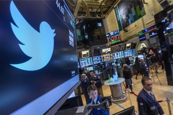 Cổ phiếu Twitter có phiên tăng vọt 20% - Ảnh: Reuters