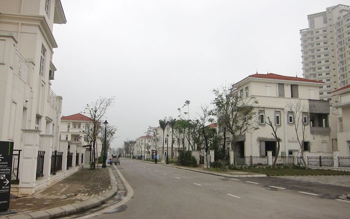 Phân khúc liền kề, biệt thự Hà Nội tăng giá trên diện rộng từ đầu năm 2015