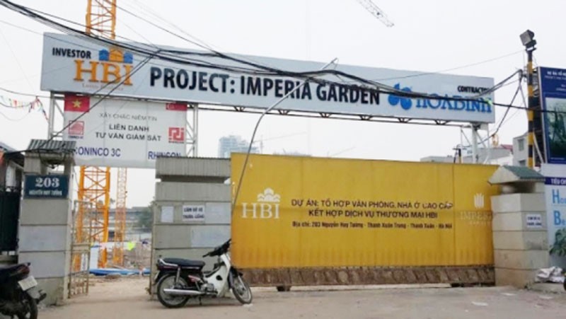 Dự án Imperia Garden được quảng cáo “Vườn trong phố”