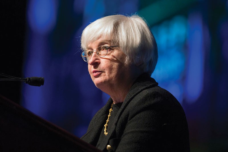 Chủ tịch Fed, bà Janet Yellen sẽ phải đưa ra quyết định khó khăn 