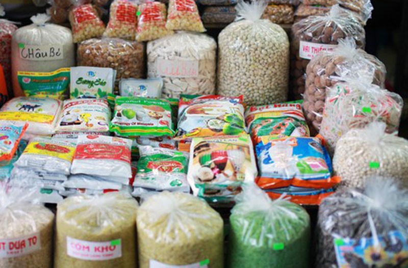 Nguyên liệu làm bánh Trung thu có thể dễ dàng tìm thấy ở các chợ lớn của Hà Nội và TP. HCM (Ảnh Internet)