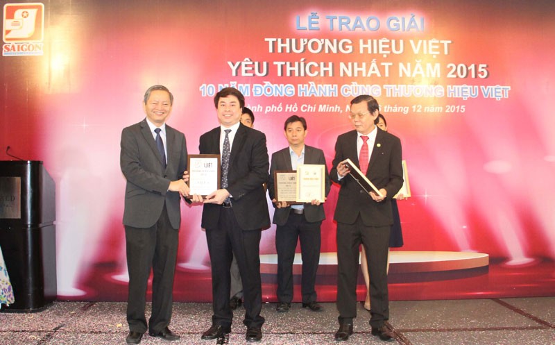 VietABank đạt danh hiệu “Thương hiệu Việt được yêu thích nhất năm 2015”