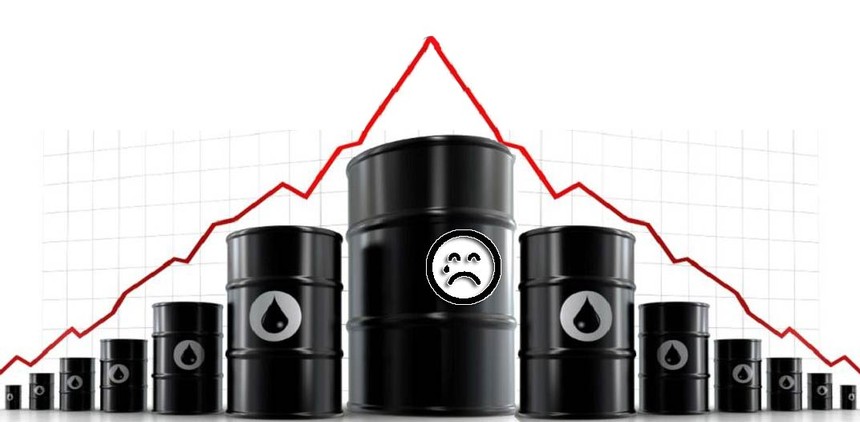 Giá dầu thô buộc chứng khoán phải đi theo (Ảnh: Internet)