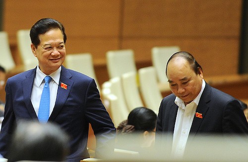 Phó thủ tướng Nguyễn Xuân Phúc là ứng viên duy nhất được đề cử vào chức vụ Thủ tướng (ảnh: Giang Huy - Vnexpress)