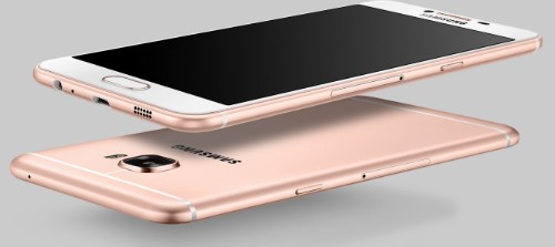  Sau những hình ảnh bị lộ, Samsung Galaxy C5 đã được công bố với 4 màu xám, bạc, vàng và hồng.