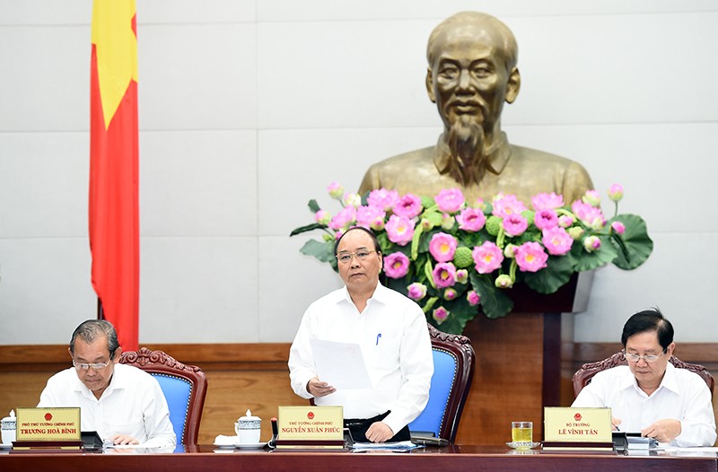 Thủ tướng Nguyễn Xuân Phúc chủ trì hội nghị trực tuyến toàn quốc về công tác cải cách hành chính tuần trước