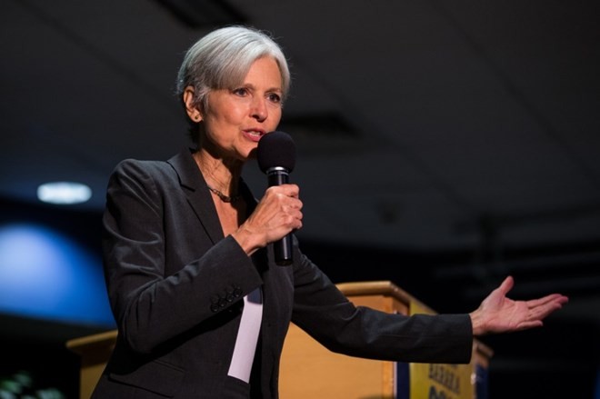 Ứng cử viên Tổng thống Mỹ của Đảng Xanh Jill Stein. (Nguồn: AP)