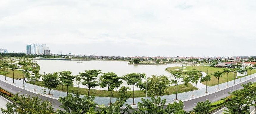 An Bình City sở hữu hồ điều hòa lớn nhất nội đô