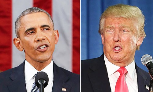 Ông Obama và ông Trump lần đầu chỉ trích lẫn nhau sau cuộc gặp thân thiện ở Nhà Trắng. Ảnh: US Weekly