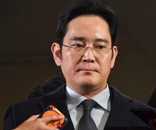 Jay Y. Lee là Phó chủ tịch Samsung Electronics và là người thừa kế của Tập đoàn Samsung. Ảnh: AP