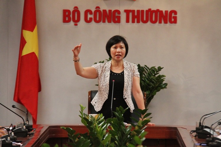 Thứ trưởng Bộ Công thương Hồ Thị Kim Thoa