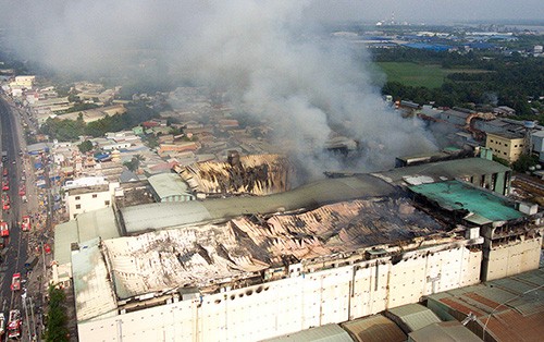 Thủ tướng yêu cầu điều tra làm rõ nguyên nhân vụ cháy Công ty Kwong Lung - Meko