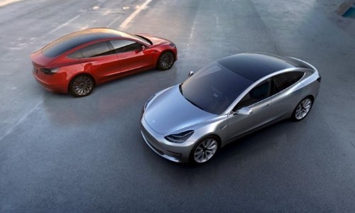 Model 3 của Tesla sẽ có giá khởi điểm 35.000 USD. Ảnh:Tesla Motors