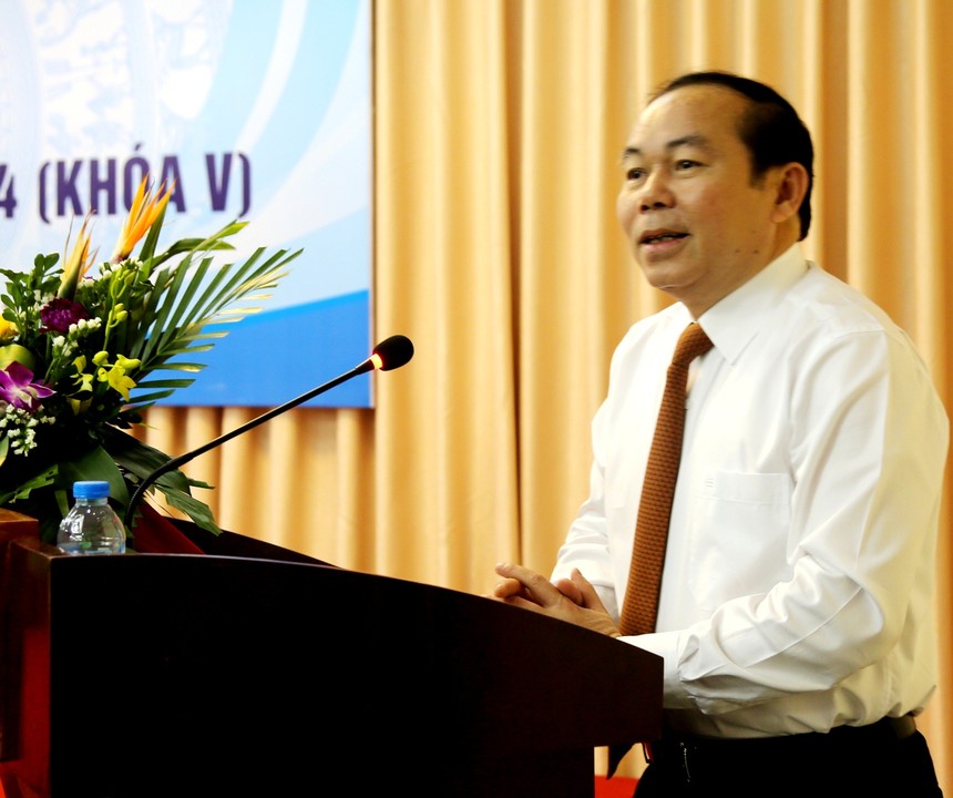 Ông Nguyễn Ngọc Bảo, tân Chủ tịch Liên minh Hợp tác xã Việt Nam. VGP/Huy Thắng
