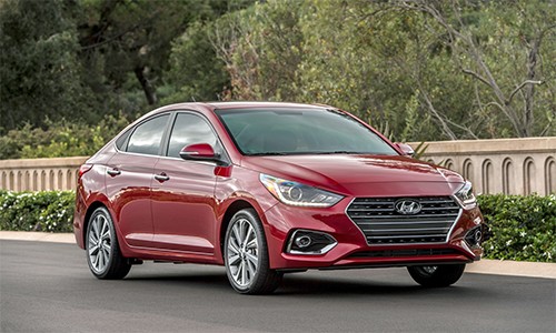 Hyundai Accent 2018 bán ra tại Mỹ vào cuối năm 2017.