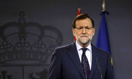 Thủ tướng Tây Ban Nha Mariano Rajoy. Ảnh:Reuters.