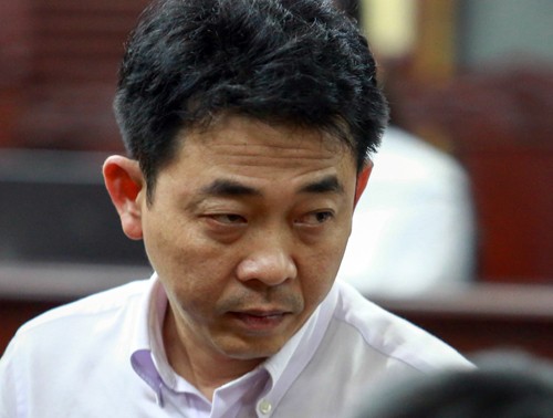 Cựu chủ tịch VN Pharma sau khi bị bắt giam. Ảnh:Thành Nguyễn.