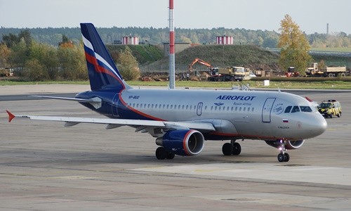 Một phi cơ của hãng hàng không Aeroflot, Nga. Ảnh:Wikimedia.