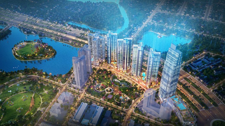 Phối cảnh tổng thể dự án Eco Green Saigon