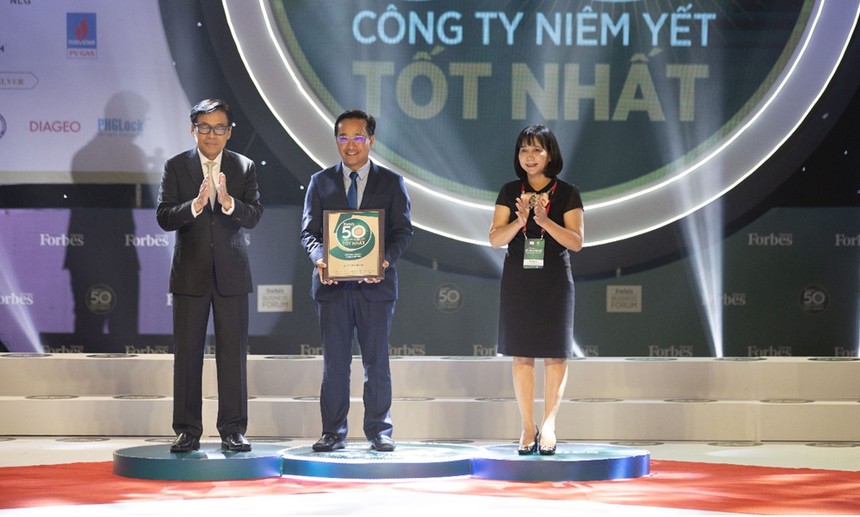 Coteccons 8 năm liên tiếp lọt vào top 50 công ty niêm yết tốt nhất do Forbes Việt Nam công bố