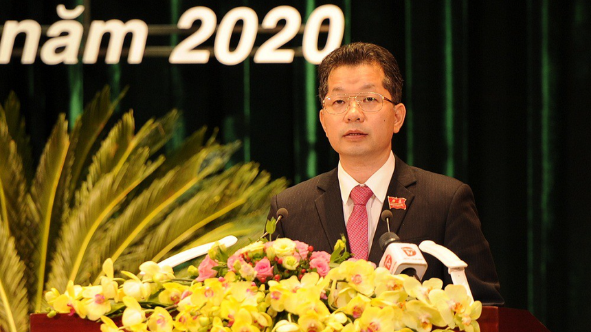 Ông Nguyễn Văn Quảng, Bí thư Thành ủy Đà Nẵng nhiệm kỳ 2020 - 2025.