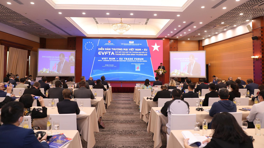 Thương mại Việt Nam – EU tăng trưởng mạnh mẽ nhờ EVFTA