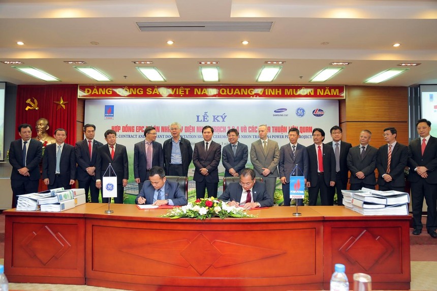 PV Power ký kết hợp đồng EPC Nhà máy điện Nhơn Trạch 3 và 4