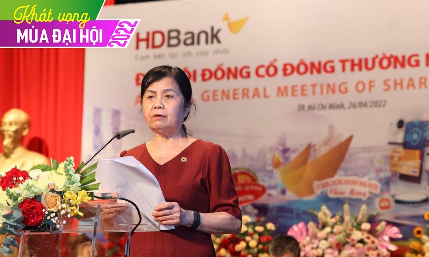 Bà Lê Thị Băng Tâm không tham gia HĐQT HDBank nhiệm kỳ mới.