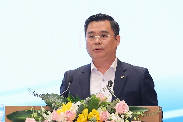 Ông Nguyễn Thanh Tùng, Tổng giám đốc Vietcombank. Ảnh VGP