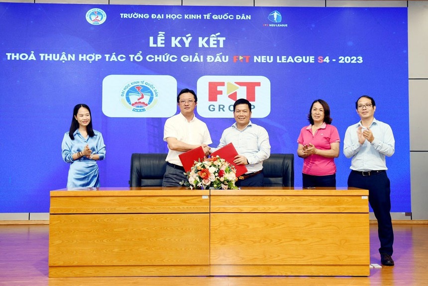 Tập đoàn F.I.T chính thức bảo trợ cho Giải bóng đá FIT NEU LEAGUE 